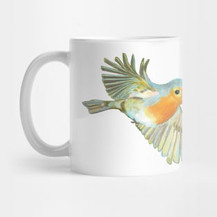 Little Robin Redbreast Flying Mug